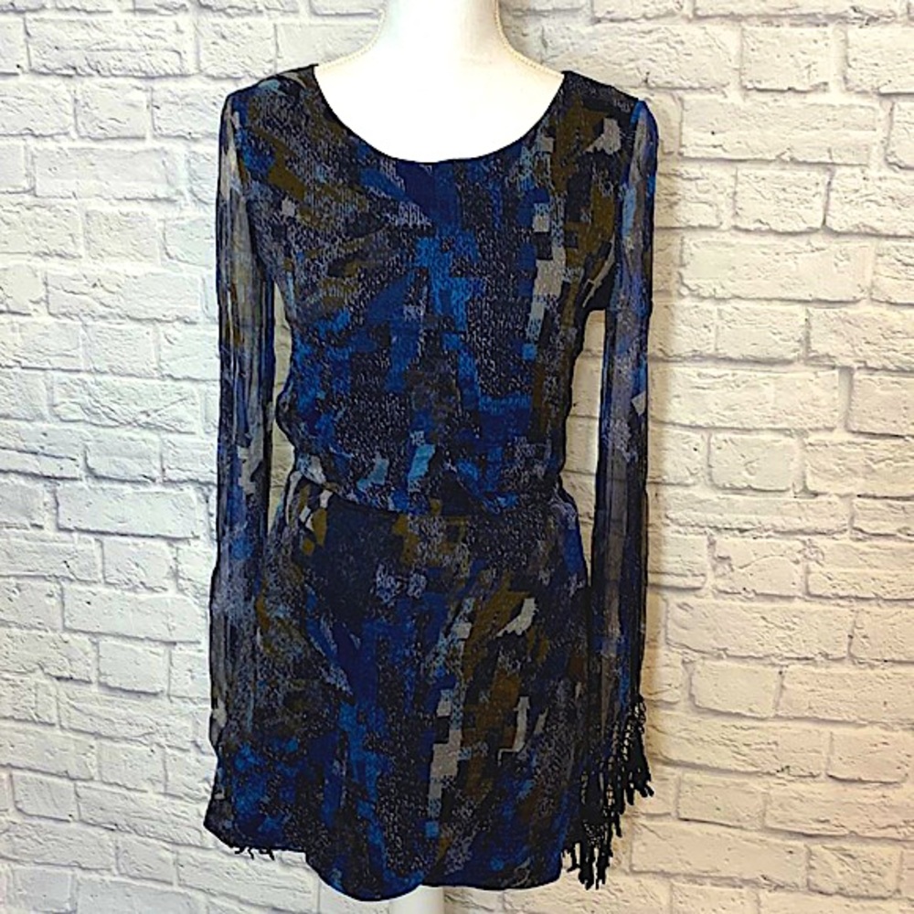 For Love & Lemons Long Sleeve Dress Small